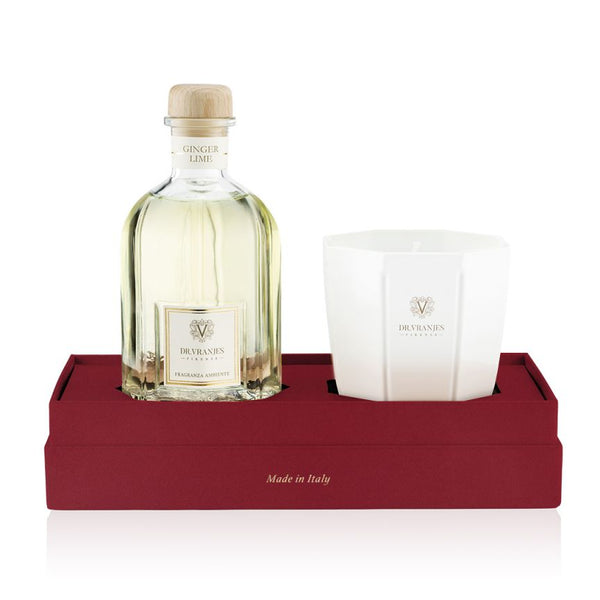 Gift Set with Fragrance 250ml and Small Candle