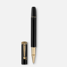 Load image into Gallery viewer, Montblanc Heritage Egyptomania Special Edition Black Rollerball Pen