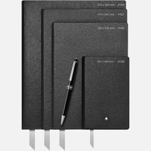 Load image into Gallery viewer, Montblanc Fine Stationery Notebook #146 Black, blank
