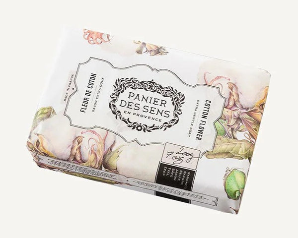 Panier Des Sens Shea Butter Bar Soap - Cotton Flower