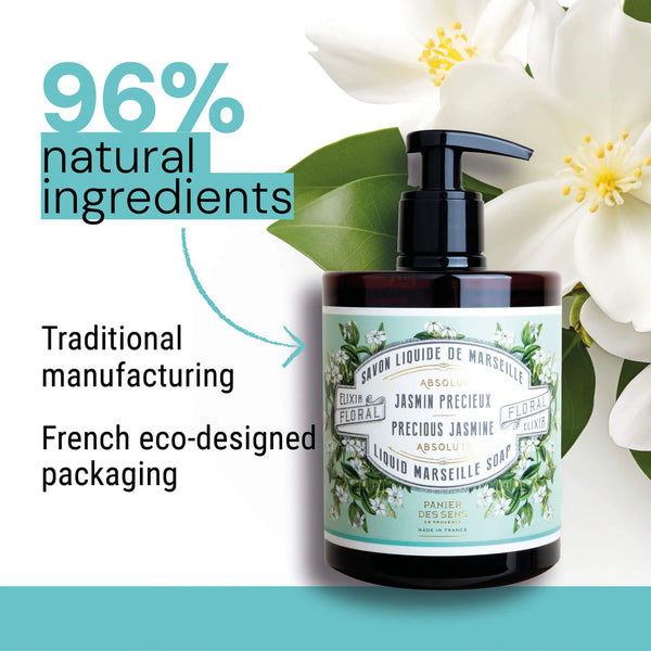 Liquid Marseille Soap - Precious Jasmine