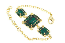 Load image into Gallery viewer, Monnaluna Dew Drop Emerald Cut Octagonal bracelet

