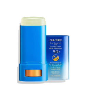 Shiseido Clear Sunscreen Stick SPF 50+ - Sophie Cosmetics & Accessories Ltd