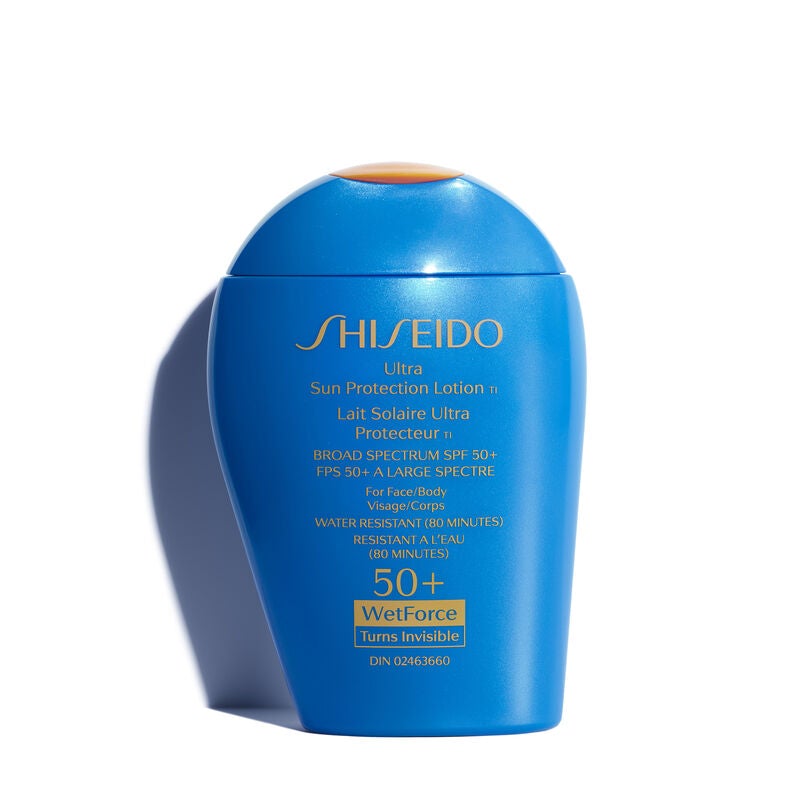 Shiseido Ultra Sun Protection Lotion WetForce SPF 50+ Sunscreen - Sophie Cosmetics & Accessories Ltd